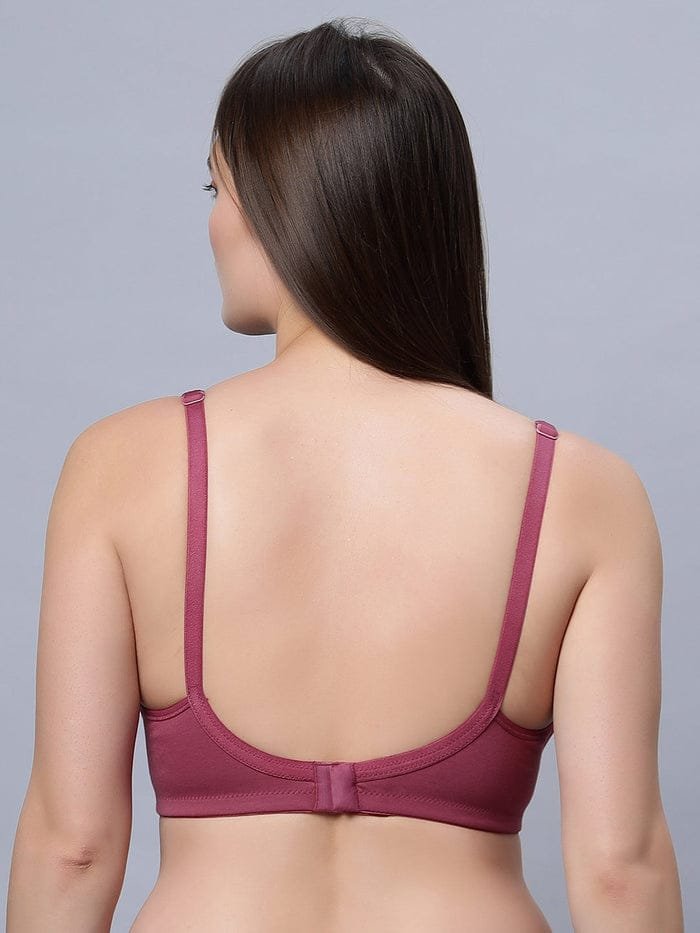 Women's Full Coverage Non-Padded Non-Wired Cotton Comfort Bra - Image 4