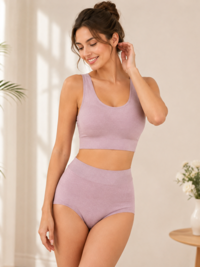 Women's High Waist Tummy Control Panties Pack of 3 | Broad Elastic Waistband | Soft Stretch Shapewear Briefs (Copy)